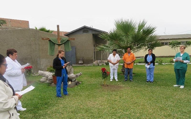 “Therefore I tell you, whatever you ask in prayer, believe that you have received it, and it will be yours.” Mark 11:24 Praying at COS site