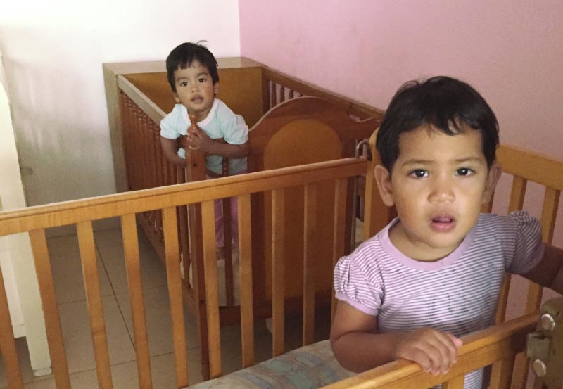 Children in orphanage