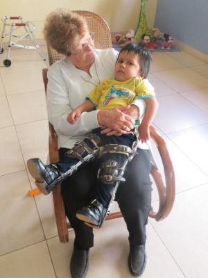 Nurse with child