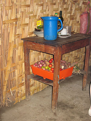 Table in Shack