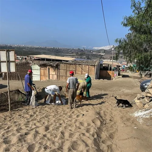 Beginning of construction
